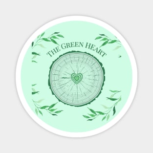 The Green Heart Magnet